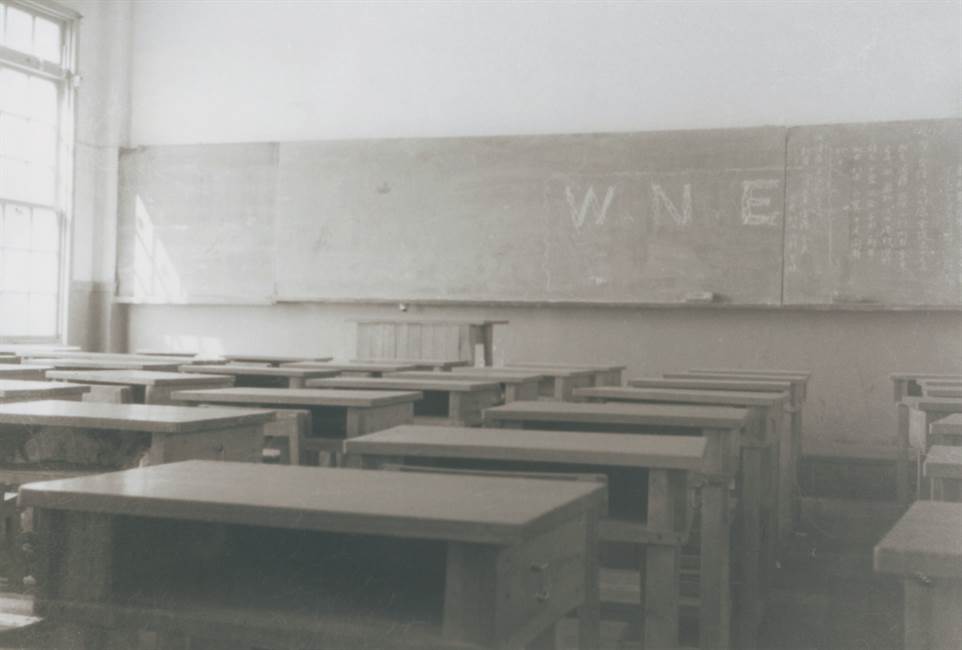 1960年代の高校中学教室