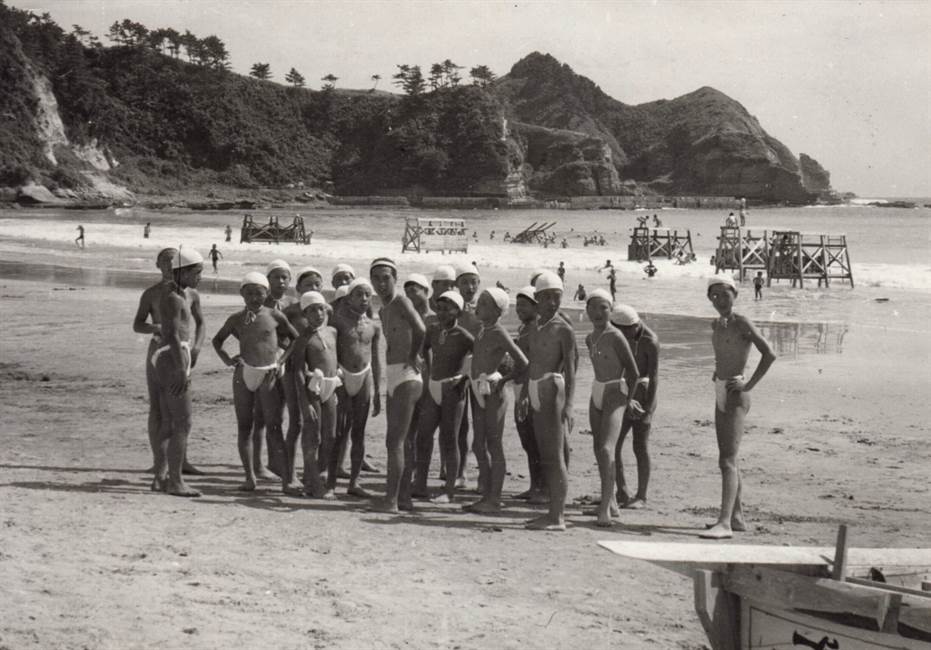 鵜原での海浜学校