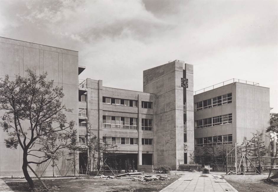 1970年の高中校舎
