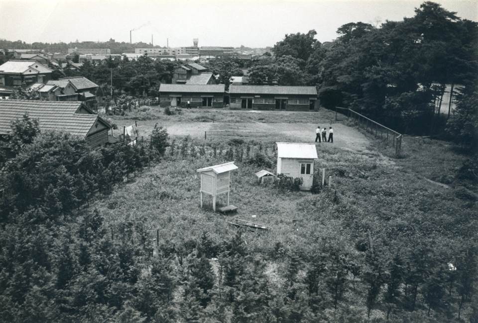 1963年の構内風景