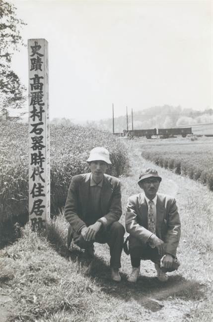 遠足の下見をする先生たち