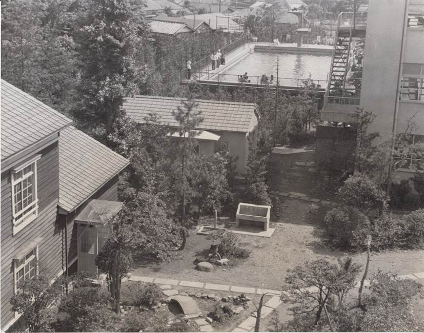 1960年代の構内風景