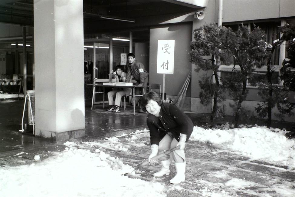 雪かき