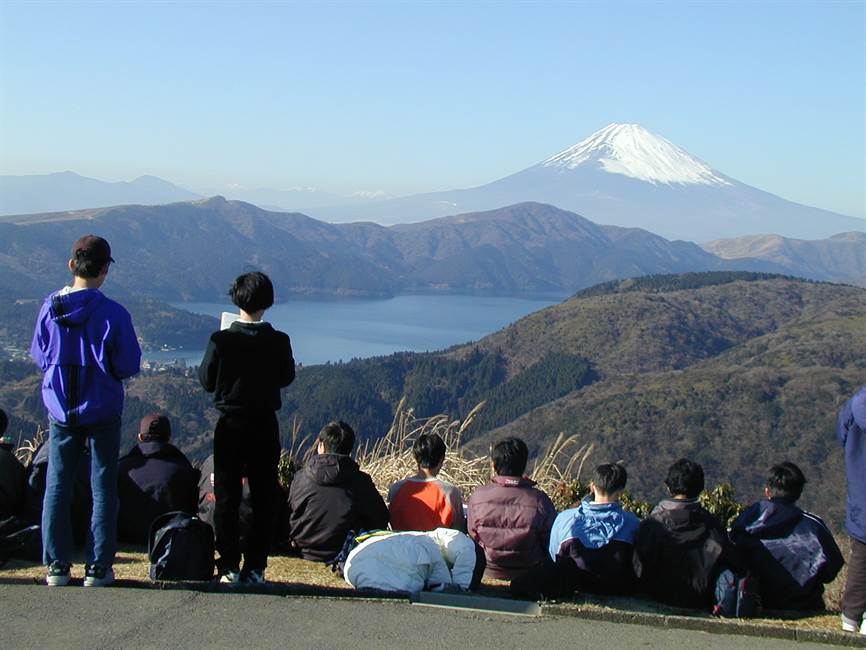 箱根地学巡検・2001年