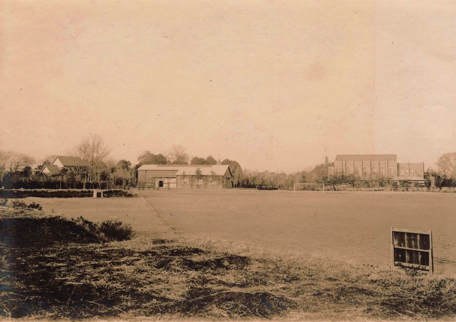 1930年の構内風景