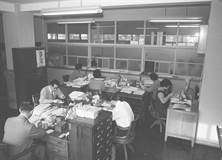 1950年代の事務室