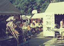 白雉祭の模擬店