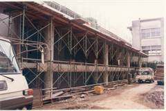 中講堂棟の建設
