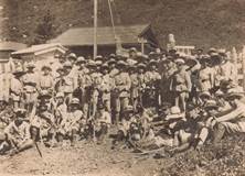 軽井沢での山上学校