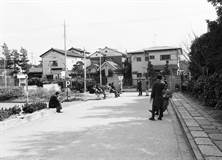 大学入試の日の東門