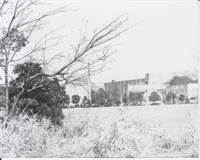 武蔵高等学校のグラウンド